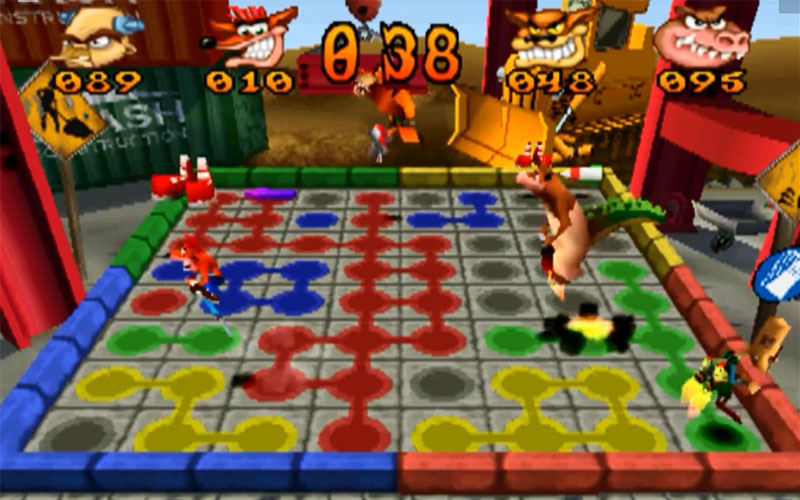 Game-ps1-crash-bash-pogo-a-gogo