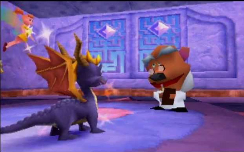 Game-ps1-spyro-the-dragon-series