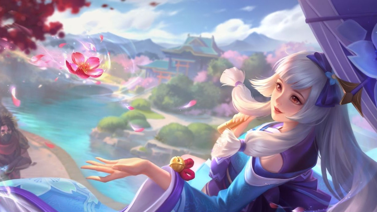 Build Kagura Mobile Legends, Master Onmyouji Di Land Of Dawn!