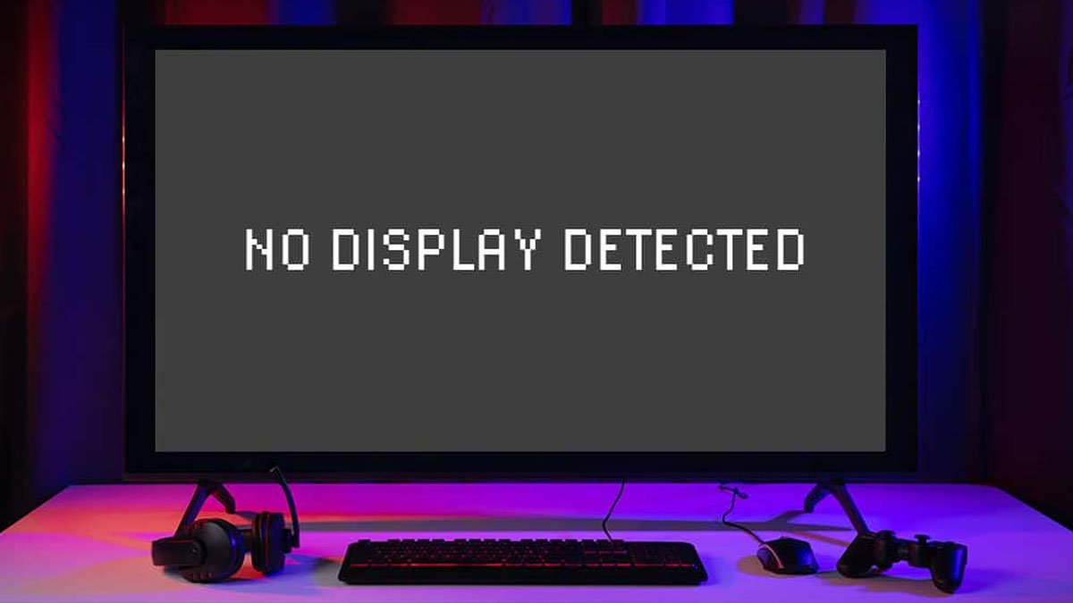 Monitor Tidak Menampilkan Gambar