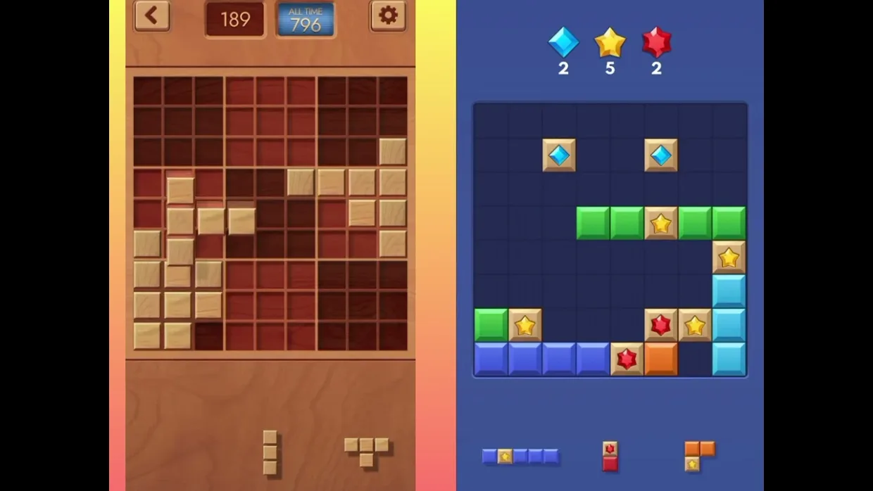 Block Blast Vs Woodoku