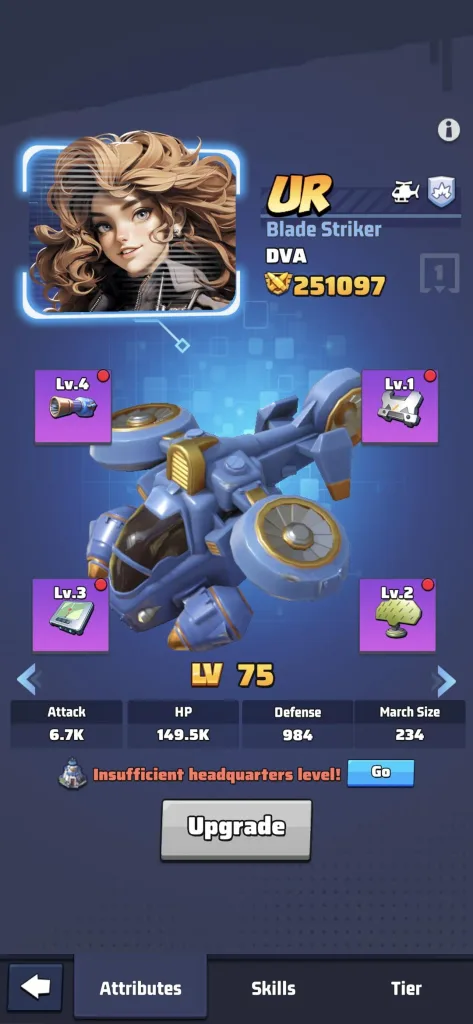 Build Dva Last War Terbaik