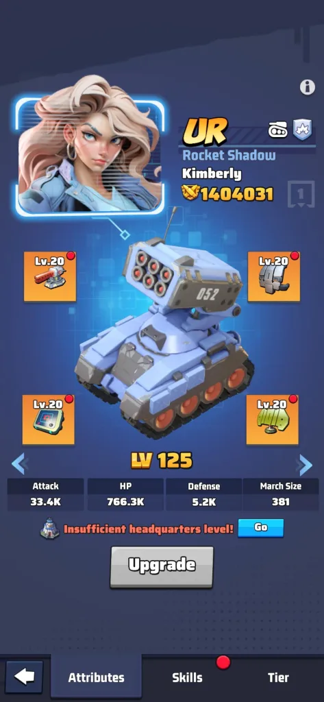 Build Kimberly Last War