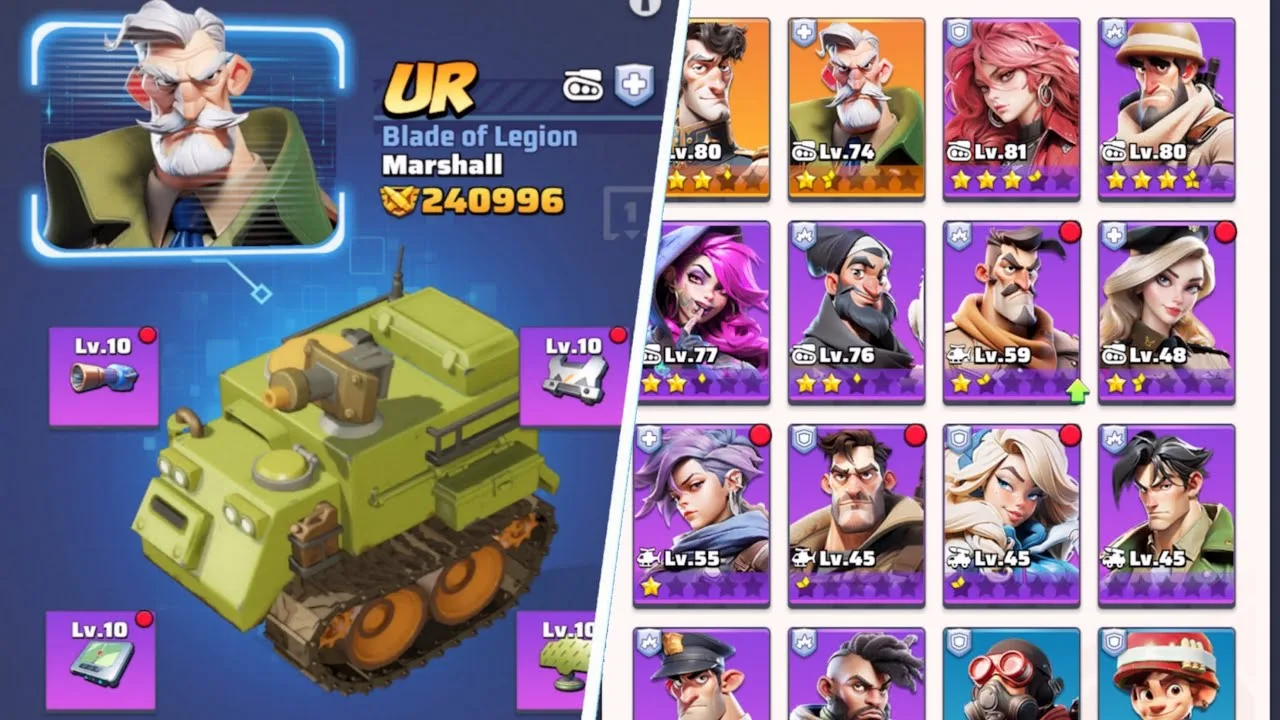 Build Marshall Last War Terbaik