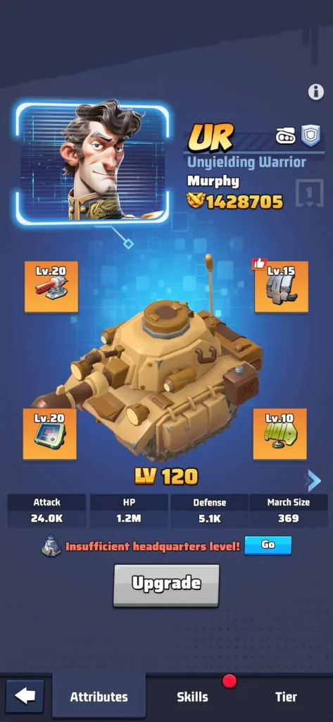 Build Murphy Last War