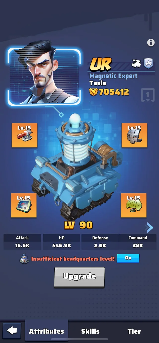 Build Tesla Last War Terbaik