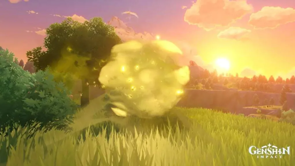 Genshin Impact Golden Ley Line