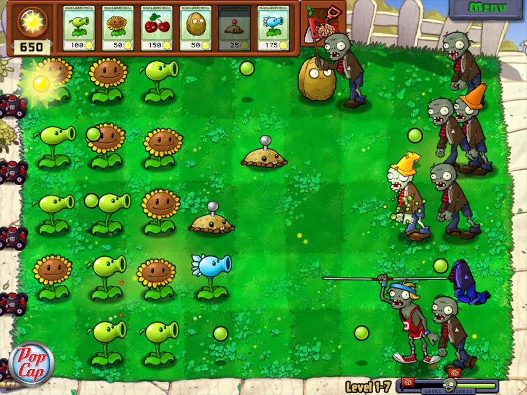 Plants Vs Zombies