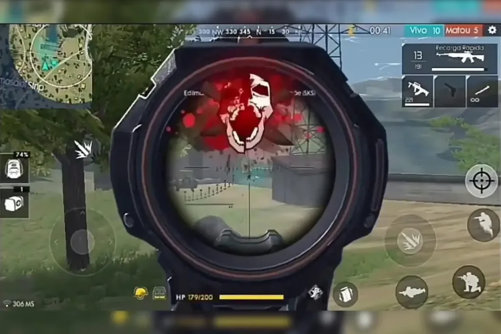 Setting Hud Ff 4 Jari Terbaik