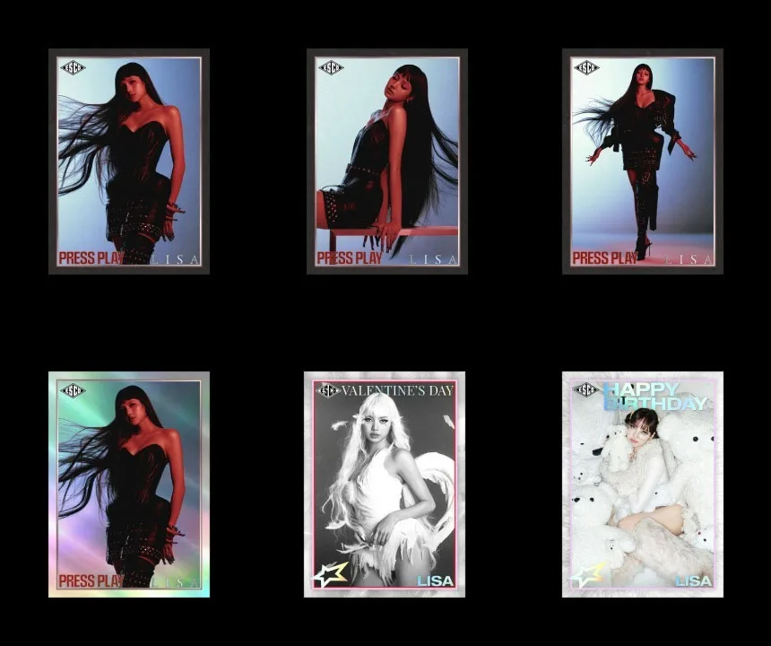 Kartu Lisa Black Pink Esci 2026
