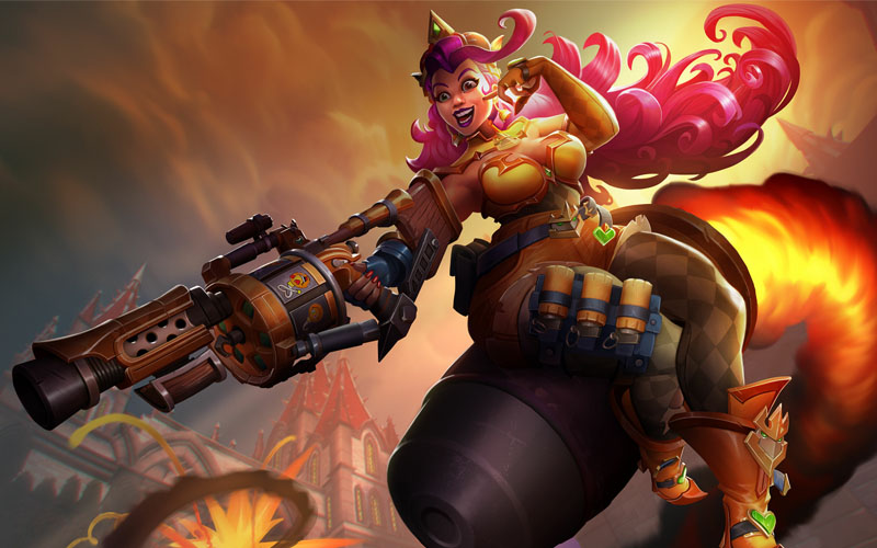 Rekomendasi Build Betty La Bomba Paladins